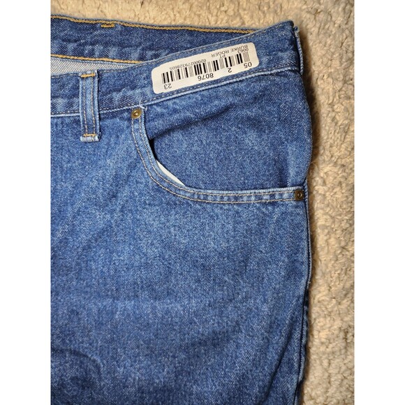 Carhartt Relaxed Fit Denim Work Jeans Men’s 46x30 Blue Heavy Duty RN 51374 - Picture 4 of 8